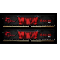 G.SKILL F4-3200C16D-32GIS 32GB (2 x 16GB)  PC4-25600   DDR4 3200 Mhz  Timings 16-18-18-38  Voltage 1.35V  Aegis