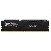 Kingston 16GB (1x16GB) DDR5 5600MT s CL40 FURY Beast Black XMP Memory