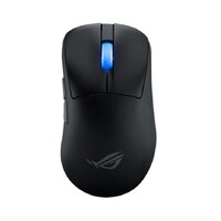ASUS ROG KERIS II Ace Wireless Ergonomic Lightweight Gaming Mouse 42000-dpi ROG AimPoint Pro Optical Sensor (Black)