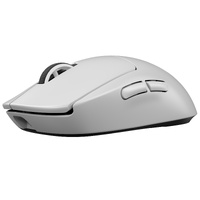 Logitech PRO X SUPERLIGHT 2 LIGHTSPEED Wireless Gaming Mouse  100  32000 dpi  HYBRID OPTICAL X MECHANICAL WHITE