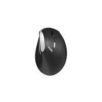 RAPOO EV250 Ergonomic Vertical Wireless Mouse 6 Buttons 800 1200 1600 DPI Optical Silent Click Mice - Black (Renamed from MV20)