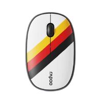  RAPOO Multi-mode wireless Mouse  Bluetooth 3.0 4.0 and 2.4G Fashionable and portable removable cover Silent switche 1300 DPI Germany- world cup