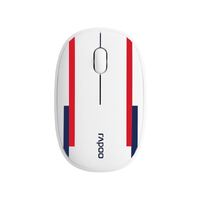 (LS) RAPOO Multi-mode wireless Mouse  Bluetooth 3.0, 4.0 and 2.4G Fashionable and portable, removable cover Silent switche 1300 DPI England - world cu
