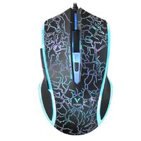 RAPOO V20S LED Optical Gaming Mouse Black - Up to 3000dpi 16m Colour 5 Programmable Buttons