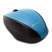Verbatim MultiTrac Blue Mouse Blue LED Wireless Optical