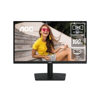 AOC 23.8 ft 120Hz IPS Monitor: 1080p IPS, 120Hz refresh, 1ms MPRT, 250 nits, 178 degree view, HDMI VGA, sRGB 118pct, tilt adjustable, VESA mountable