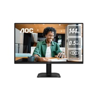 AOC 23.8 ft IPS, 19201080 144Hz, 4ms GtG, 300¯cd m², 1500:1, 178 degree VA, sRGB 112pct, HDMI DP, tilt -5 degree~23 degree, 16.7M colors, 16W