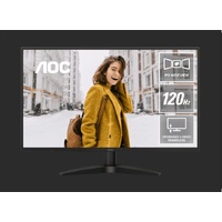 AOC 27 ft 120Hz 1920  1080 (FHD), 300 cd m2,  VGA  1, HDMI 1.4  1 1ms AdaptiveSync  IPS Monitor. Office and Home. 2025
