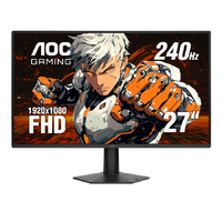 AOC 27G50Z, 27 ft, IPS, FHD 1920x1080, 240Hz, 0.5ms, 300nits, DisplayPort 1.4, HDMI 2.0, VESA mount