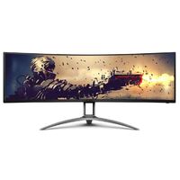 AOC 49 inch Curved 1800R 5120X1440 DQHD 32:9 Adaptive Sync HDR 4001ms 165Hz 3x HDMI1x DPUSB-C  Speaker HAS KVM 
