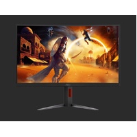 AOC 27 ft 2K Curved 0.5ms 180Hz, 2560x 1440 Adaptive Sync, HDMI 2.0  1,DisplayPort 1.4  1, Gaming Monitor