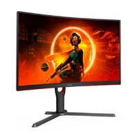 AOC 32 inch Curved 2K QHD 0.5ms 180hz HDR10  VA Adaptive Sync 300 cd m2 1500R HDMI 2.0 and DP 1.4.  VESA 100 x 100. Gaming Monitor
