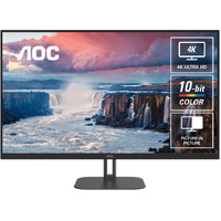 AOC U32V5N 32 inch 4K VA Office and Business 300 Cd m 4ms GtG VESA x 100.  HDMI 2.0 x 2 DP 1.4 x 2 Monitor
