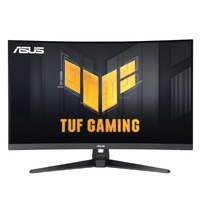 ASUS VG27WQ3B 27 ft TUF Gaming Gaming Monitor, QHD, Curved, 180Hz, ELMB, FreeSync, 1ms GTG (0.5ms minimum), 90pct DCI-P3, HDR, DisplayWidget Center