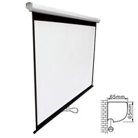 Brateck Projector Standard Auto-lock Manual Projection Screen-108 ( 2.40X 1.35M)  (16:9 Ratio)