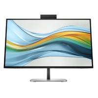 HP Series 5 Pro 527PM 27 ft 100Hz QHD Monitor 2.5K 2560x1440 16:9 5ms Height Adjustable Tilt Swivel Pivot 2xDP HDMI 1xUSB-C 100W PD Webcam LAN SPK VES