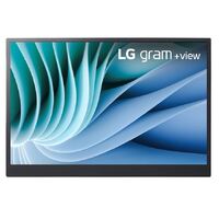 LG Gram View 16 inch Portable Monitor WQXGA 2K 2560x1600 16:10 2xUSB-C Auto Rotate Power Delivery DisplayPort Alternate Mode 670g