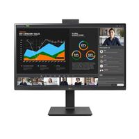 LG 27 inch IPS QHD (2560x1440) Pivot Monitor with Built-in Full HD Webcam  Mic Daisy Chain  USB Type-C Reader Mode Adjustable Height