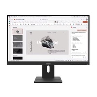 LENOVO ThinkVision E22-40 21.5-22 ft FHD IPS Monitor 1920x1080 100Hz 16:9 Anti-Glare Height Adjustable Tilt Swivel Pivot VGA DP HDMI VESA 3yr wty Blac