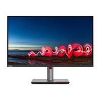 LENOVO ThinkVision T27h-30 27 inch QHD IPS USB-C Monitor 2K 2560x1440 Height Adjustable Tilt Swivel Pivot 4xUSB3.2 Hub USB-C DP HDMI RJ45 Audio 3yr wt
