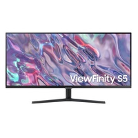 Samsung 34 ft ViewFinity S50GC UWQHD Ultra-Wide 3000:1 100Hz 3440x1440 21:9 5ms 250 cd ¡ HDR10 VA DP 2xHDMI Headphone Tilt Adjustable VESA Black 3Y W