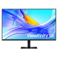 Samsung 37 ft ViewFinity S8 UHD 4K 3840x2160 HDR10 16:9 60Hz 5ms 350 cd ¡ VA DP HDMI USB-C HUB LAN HAS Tilt Swivel VESA Gaming Monitor Black 3YR