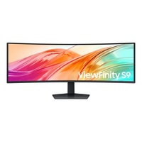 Samsung 49 ft ViewFinity Monitor Dual QHD 5120x1440 5ms 32:9 1000R Tilt Swivel Height Adjust VESA DisplayHDR 400 1xUSB-C DP 2xHDMI LAN Prot HAS Speake