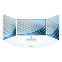 ViewSonic 24 inch Office Ultra Thin SuperClear IPS 4ms 100hz FHD HDMI VGA 3.5 Audio Multi-View Eye Care VESA 75m Slim 2432-H-W White Monitor