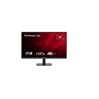 ViewSonic 27 inch 4K SuperClear IPS VA2708-4K HDR10 2x HDMI and DP x1 Eye Pro Tech.Seamless VESA 75 Eco Mode Joy Key rear Office Monitor