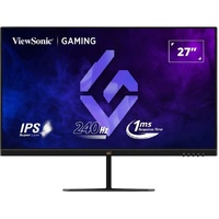 ViewSonic 27 ft Full HD 100Hz SuperClear IPS Panel with DisplayPort HDMI and VGA Speakers 2W VESA mount Monitor