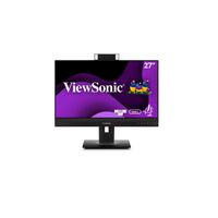 ViewSonic 27 inch Webcam w  2 way Noise reduction IPS 2K QHD USB-C 90W Docking. HDMI DP RJ45 Advance Replacement Business Monitor