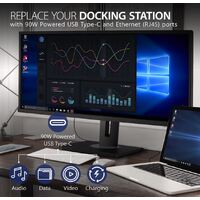 ViewSonic 34 inch  Business  Education WQHD 1440 USB-C Hub 90w ChargerEthernet FreeSync Speaker VDisplay HAS Super clear IPS ARP VG3456 Monitor