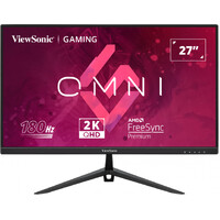 ViewSonic VX2728-2K 27 inch 2K QHD 0.5ms 180hz Super Clear IPS HDR10 DP HDMI Adaptive Sync VESA ClearMR certified Speakers Office  Gaming Monitor