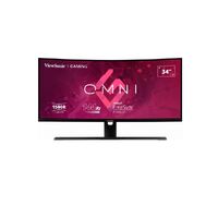 ViewSonic 34 inch Curved 3440x1440 144Hz 1500R  HDR10 Adaptive Sync 2x HDMI 2x DP Speakers VESA 100x100  VX3418-2KPC Gaming Monitor