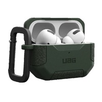 UAG Scout Apple Airpods Pro (2nd Gen) Case - Black (104123114040)DROP Military StandardDetachable CarabinerTactical Grip Featherlight