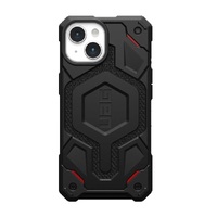 UAG Monarch Pro Kevlar Magsafe Apple iPhone 15(6.1 inch) Case - Kevlar Black (114219113940) 25 ft. Drop Protection (7.6M)5 Layers of Protection