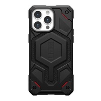 UAG Monarch Pro MagSafe Apple iPhone 15 Pro Max (6.7 inch) Case -Kevlar Black(114222113940)25 ft. Drop Protection(7.6M)5 Layers of Protection10 Yr. WT