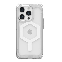 UAG Plyo MagSafe Apple iPhone 15 Pro (6.1 inch) Case - Ice White (114286114341) 16 ft. Drop Protection (4.8M) Armored Shell Air -Soft Corners