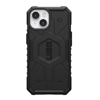 UAG Pathfinder Magsafe Apple iPhone 15 (6.1 inch) Case - Black (114291114040) 18 ft. Drop Protection (5.4M) Tactical Grip Raised Screen Surround