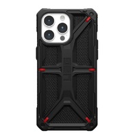 UAG Monarch Kevlar Apple iPhone 15 Pro Max (6.7 inch) Case - Kevlar Black(114298113940) 20 ft. Drop Protection(6M)5 Layers of ProtectionTactical Grip