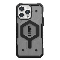 UAG Pathfinder Magsafe Apple iPhone 15 Pro Max (6.7 inch) Case - Ash (114301113131) 18 ft. Drop Protection (5.4M) Tactical Grip Raised Screen Surround