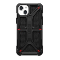 UAG Monarch Kevlar Apple iPhone 15 Plus (6.7 inch) Case - Kevlar Black (114309113940) 20 ft. Drop Protection (6M)5 Layers of ProtectionTactical Grip