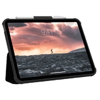 UAG Plyo Folio  Apple iPad  10.9 inch (10th Gen 2022) Case - Black Ice (123392114043) Military drop-test standards Doubles as a stand Drop protection