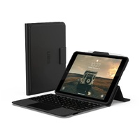 UAG Integrated Bluetooth Keyboard w  trackpad Apple iPad 10.2 inch (7th Gen) Case  - Black (124413114031) Built-in Apple Pencil or Logitech Crayon hol