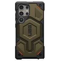 UAG Monarch Pro Magnetic Kevlar Samsung Galaxy S24 Ultra 5G (6.8 inch) Case - Elemental Green (21441611397B) 25 ft. Drop Protection(7.6M)Multiple Laye