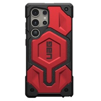 UAG Monarch Pro Magnetic Samsung Galaxy S24 Ultra 5G (6.8 inch) Case - Crimson (214416119494) 25 ft. Drop Protection (7.6M)Multiple LayersTactical Gri