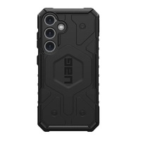 UAG Pathfinder Samsung Galaxy S24 5G (6.2 inch) Case - Black (214422114040) 18 ft. Drop Protection (5.4M) Raised Screen Surround Armored Shell Slim