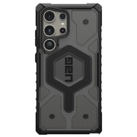 UAG Pathfinder Clear Pro Magnetic Samsung Galaxy S24 Ultra 5G (6.8 inch) Case - Ash (214427113131) 18 ft. Drop Protection (5.4M) Raised Screen Surroun