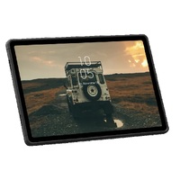 UAG Scout Samsung Tab A9 with Kickstand  Handstrap Case - Black(224450114040) DROP Military Standard Impact-Resistant Core Featherlight