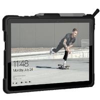 UAG Metropolis Microsoft Surface Go 4 Case - Black(321076114040)DROP Military StandardRaised Screen SurroundTactical GripBuilt-in Kickstand